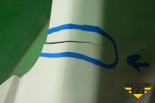 Бампер задний (под парктроник) (850221СA0H) для Infiniti Infiniti FX35/37/50 QX70 (S51) с 2008-2013г (ФХ)