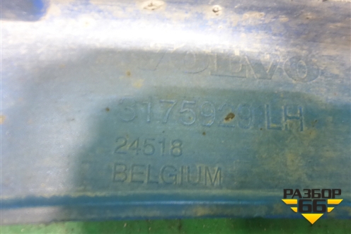 Накладка кабины левая  (продолжение кабины) (3175929) для Volvo TRUCK FH с 2008-2013г (ФШ)