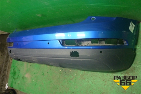 Бампер задний (после 2014г под парктроник) (8U0807385C) для Audi Q3 с 2011-2018г (Ку 3)