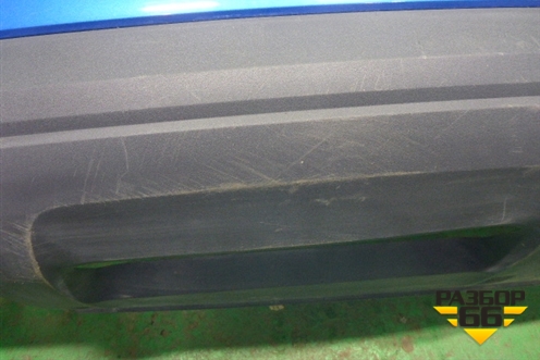 Бампер задний (после 2014г под парктроник) (8U0807385C) для Audi Q3 с 2011-2018г (Ку 3)