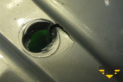 Бампер задний нижняя часть (S-Line под парктроник) (8U0807521H) для Audi Q3 с 2011-2018г (Ку 3)