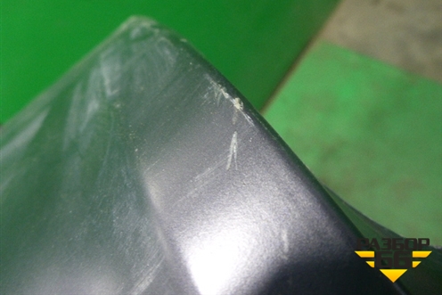 Юбка заднего бампера (4M0807521B) для Audi Q7 c 2015г (Ку 7)