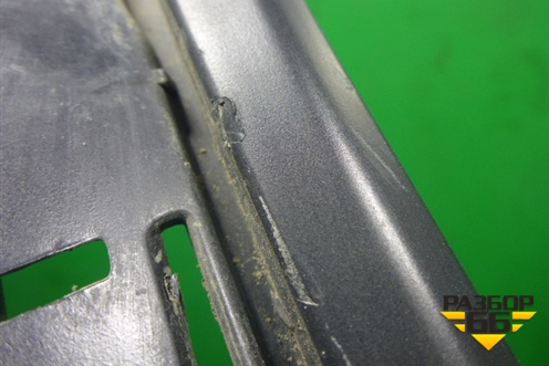 Юбка заднего бампера (4M0807521B) для Audi Q7 c 2015г (Ку 7)