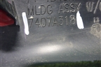 Накладка заднего бампера правая (7407A318) для Mitsubishi Outlander с 2012-2024г (Аутлендер)