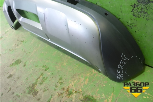 Бампер задний нижняя часть (под парктроник) (8U0807521AN) для Audi Q3 с 2011-2018г (Ку 3)