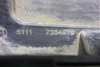 Юбка переднего бампера (51117354816) для BMW X1 F48 с 2014г (Х1 Ф48)