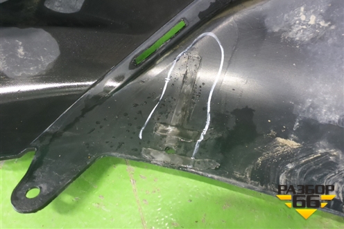 Бампер задний (под парктроник) (850220429R) для Renault Kaptur с 2016г (Каптюр)