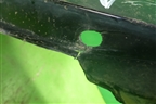 Бампер задний (под парктроник) (521590E060) ( 521590E070) для Toyota Highlander с 2013-2021г
