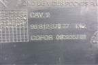 Обшивка двери (сдвижной задней правой) (9681237877) для Peugeot Partner Tepee с 2008г (Партнер Типпи)