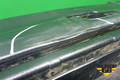 Бампер задний нижняя часть (до 2019г под парктроник) (4M0807527D) для Audi Q7 c 2015г (Ку 7)