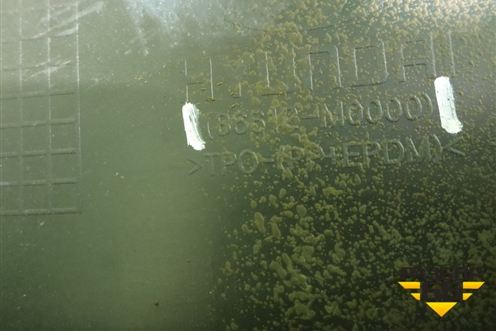 Бампер задний нижняя часть (под парктроник) (86612M0000) для Hyundai Creta с 2016-2021г (Крета)