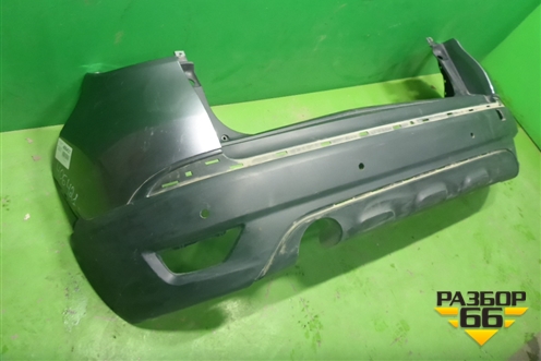 Бампер задний (под парктроник) (850220429R) для Renault Kaptur с 2016г (Каптюр)