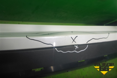 Бампер задний (после 2015г) (521590R150) для Toyota Rav-4 с 2012-2019г (Рав 4)