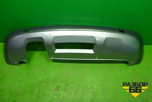 Бампер задний нижняя часть (после 2014г под парктроник) (8U0807521AN) для Audi Q3 с 2011-2018г (Ку 3)