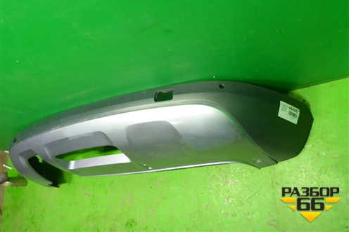 Бампер задний нижняя часть (после 2014г под парктроник) (8U0807521AN) для Audi Q3 с 2011-2018г (Ку 3)