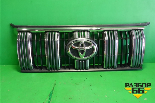 Решетка радиатора (после 2017г не под камеру) (5310160B20) для Toyota Land Cruiser Prado(150) с 2009г