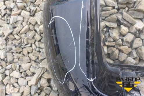 Бампер задний (до 2017г под парктроник) (5215960500) для Toyota Land Cruiser Prado(150) с 2009г