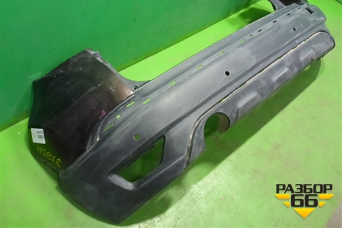 Бампер задний (под накладку под парктроник) (850220429R) для Renault Kaptur с 2016г (Каптюр)