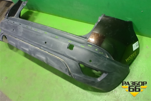 Бампер задний (под накладку под парктроник) (850220429R) для Renault Kaptur с 2016г (Каптюр)