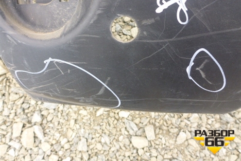 Бампер задний (под парктроник) (85022JU14H) для Nissan X-Trail (Т31) с 2007-2014г (Хтраил) Бампер задний (под парктроник) (85022JU14H) для Nissan X-Trail (Т31) с 2007-2014г (Хтраил)