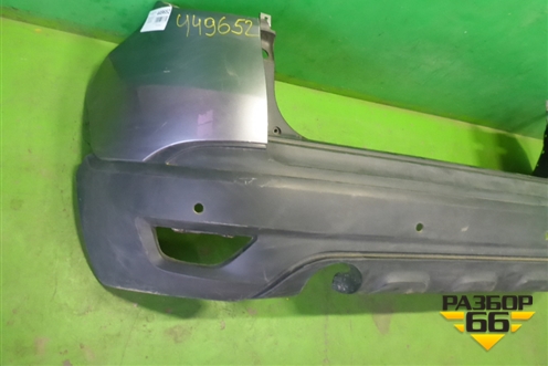 Бампер задний (не под накладку под парктроник) (850220429R) для Renault Kaptur с 2016г (Каптюр)