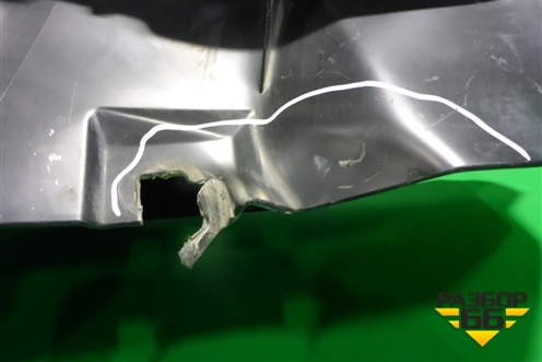 Пыльник заднего бампера правый (5872360070) для Toyota Land Cruiser (200) с 2008г (Ленд Крузер) Пыльник заднего бампера правый (5872360070) для Toyota Land Cruiser (200) с 2008г (Ленд Крузер)