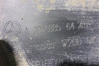 Юбка заднего бампера (A2038856425) для Mercedes Benz CLC-Klass CL203 CLC с 2008-2011г (ЦЛЦ)