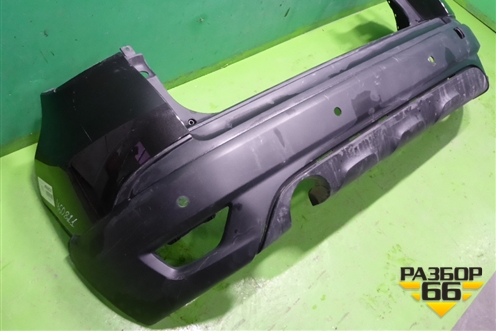 Бампер задний (под накладку под парктроник) (850220429R) для Renault Kaptur с 2016г (Каптюр)