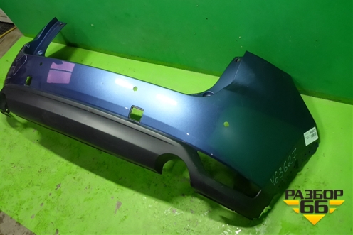 Бампер задний (под парктроник) (KB8A50221) для Mazda CX 5 с 2017г (СХ5)