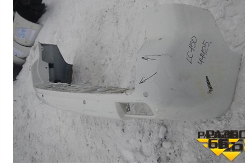 Бампер задний (до 2017г под парктроник) (5215960500) для Toyota Land Cruiser Prado(150) с 2009г (Ленд Крузер Прадо)