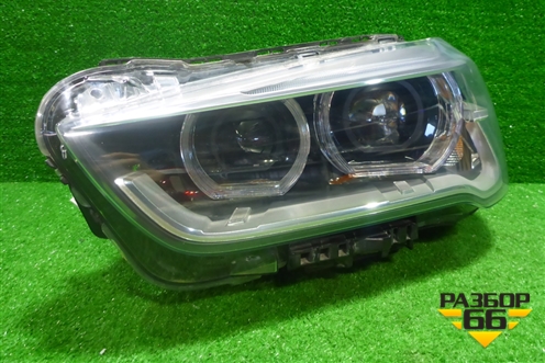 Фара левая (до 2019г Led без блоков) (63117495003) для BMW X1 F48 с 2014г (Х1 Ф48)