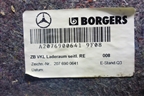 Обшивка багажника правая (A2076900641) для Mercedes Benz E-Klass C207 (купе) с 2009г (Е Купе)