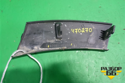 Накладка заднего бампера правая (после 2015г) (5216142400) для Toyota Rav-4 с 2012-2019г