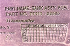 Бак топливный (771110280) для Toyota Avensis с 2003-2009г