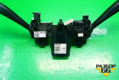 Переключатель подрулевой в сборе (5K0953521BN) для Seat Leon с 2005-2013г