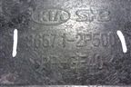 Усилитель переднего бампера (до 2012г нижний) (865712P500) для Kia Sorento II с 2009-2021г