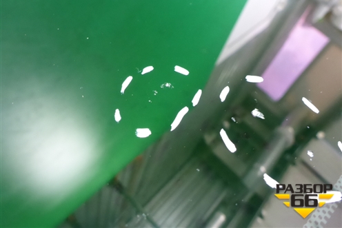 Стекло глухое правое (универсал) (8569WH) для Citroen C5 с 2008г (С5)