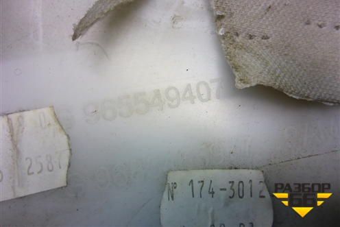 Обшивка стойки центральная верхняя левая (9655494077) для Citroen C5 с 2008г (С5)