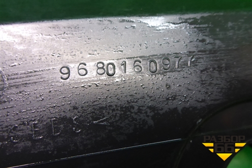 Решетка стеклоочистителей левая (9680160977) для Citroen C3 с 2002-2009г