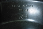 Кожух тормозного диска задний правый (441514EA0A1) для Nissan Qashqai (J11E) с 2013г (Кашкай)