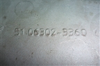 Патрубок системы охлаждения  (силоминовый D2066) (510633023360) для MAN  TGS с 2007г
