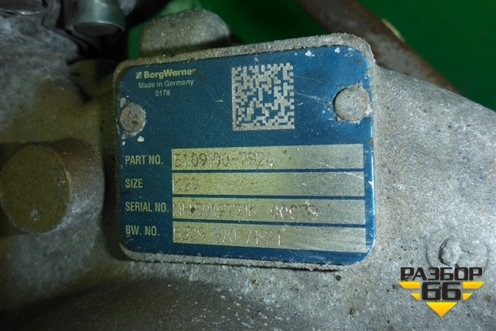 Турбина (D2066) (51091007924) для MAN  TGS с 2007г