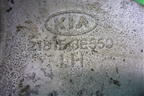 Кронштейн двигателя левый (3.3л G6DB) (218153E550) для Kia Sorento I с 2002-2011г