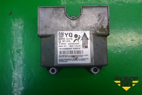Блок управления AIR BAG (13191825) для Opel Astra H с 2004-2015г
