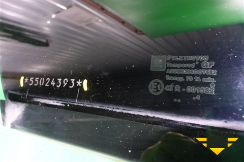Стекло двери задней правой форточка (хэтчбек литэкс) для Opel Astra H с 2004-2015г