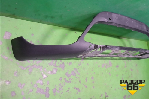 Юбка переднего бампера (под парктроник) (51117354816) для BMW X1 F48 с 2014г (Х1 Ф48)
