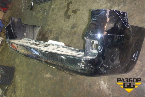 Бампер задний (до 2015г под парктроник) (5215960260) для Toyota Land Cruiser (200) с 2008г