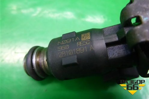 Форсунка инжекторная электрическая (1.5л MR479QA) (28101891A) для Geely MK Cross с 2011-2016г