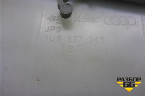 Обшивка стойки центральная верхняя левая (8U0867243) для Audi Q3 с 2011-2018г (Ку 3)