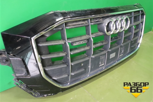 Решетка радиатора (под парктроник) (4M8853651) для Audi Q8 с 2018г (Ку 8)